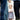 2Bunnies Flower Girl Dress Peony Lace Back A-Line Long Sleeve Straight Tulle Knee (Bluish Gray) - 2BUNNIES