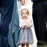 2Bunnies Flower Girl Dress Peony Lace Back A-Line Long Sleeve Straight Tulle Knee (Bluish Gray) - 2BUNNIES
