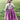 2Bunnies Flower Girl Dress Rose Lace Back A-Line Long Sleeve Straight Tulle Maxi (Mauve) - 2BUNNIES