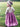 2Bunnies Flower Girl Dress Rose Lace Back A-Line Long Sleeve Straight Tulle Maxi (Mauve) - 2BUNNIES