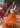 2Bunnies Flower Girl Dress Rose Lace Back A-Line Long Sleeve Straight Tulle Maxi (Burnt Orange) - 2BUNNIES