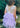 2Bunnies Flower Girl Dress Peony Lace Back A-Line Sleeveless Tiered Tulle Short (Purple) - 2BUNNIES