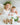 2Bunnies Flower Girl Dress Rose Lace Back A-Line Short Sleeve Tiered Tulle Knee (White) - 2BUNNIES